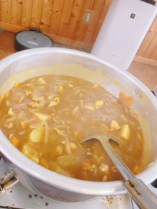 ポコ１カレー作り🍛